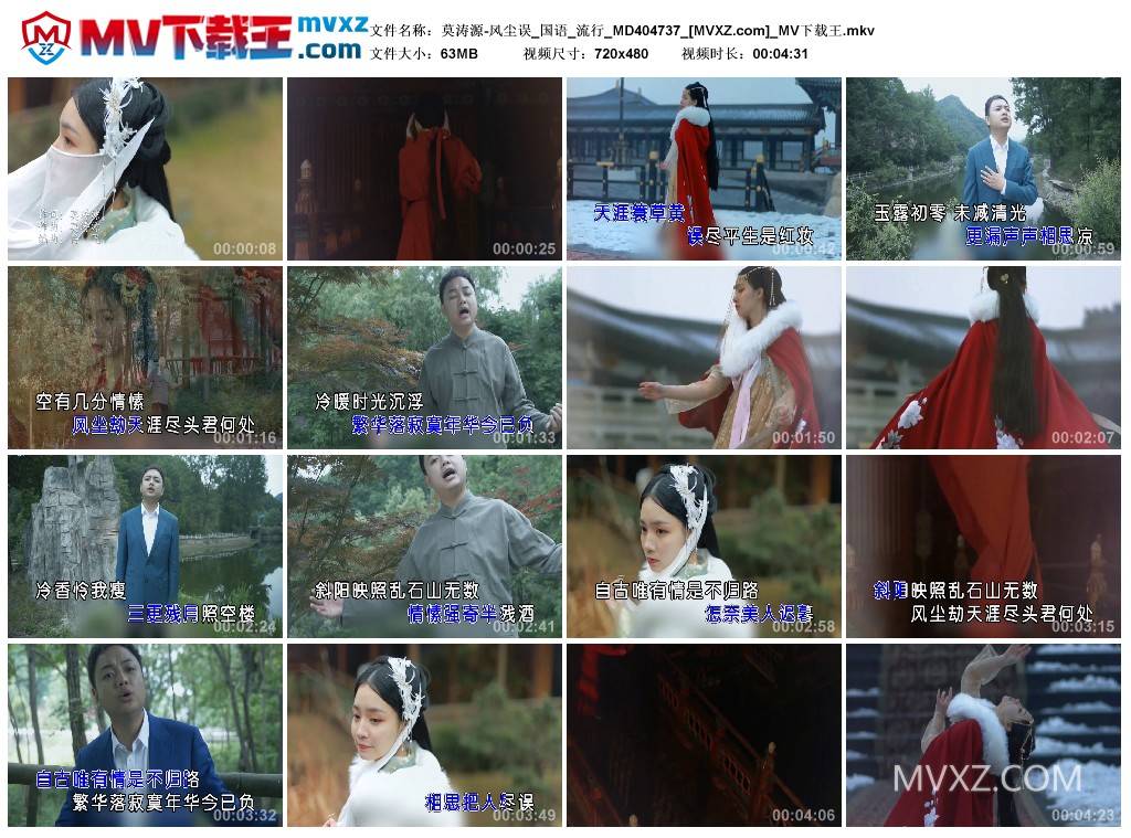 莫涛源-风尘误_国语_流行_MD404737